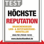 Highest reputation in Focus' Germany test